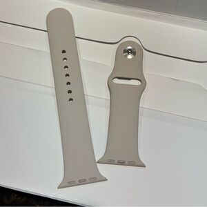 45mm Starlight Apple Watch Sports Band (M/L)